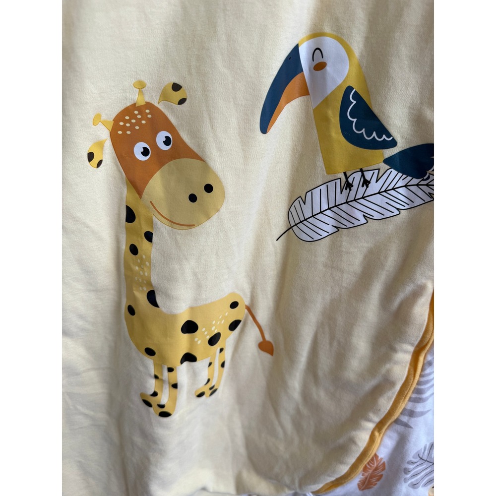 Baby Yellow Safari Giraffe Toucan Antibacterial Sleep Sack Wearable Blanket Kids